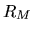 \( R_{M} \)